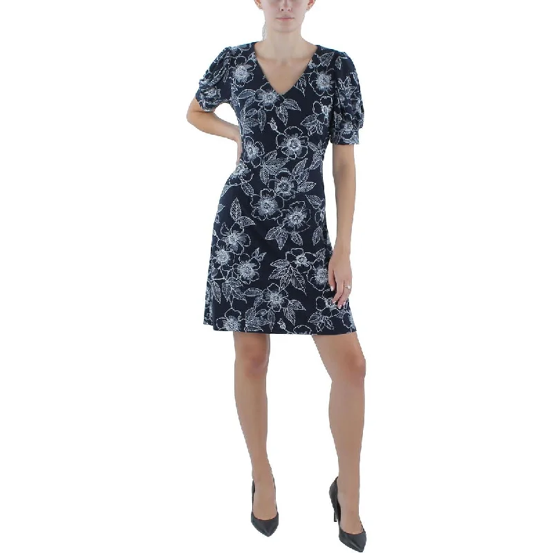 Women's Formal Event Clothing Tommy Hilfiger Womens Floral Print  Shift Dress