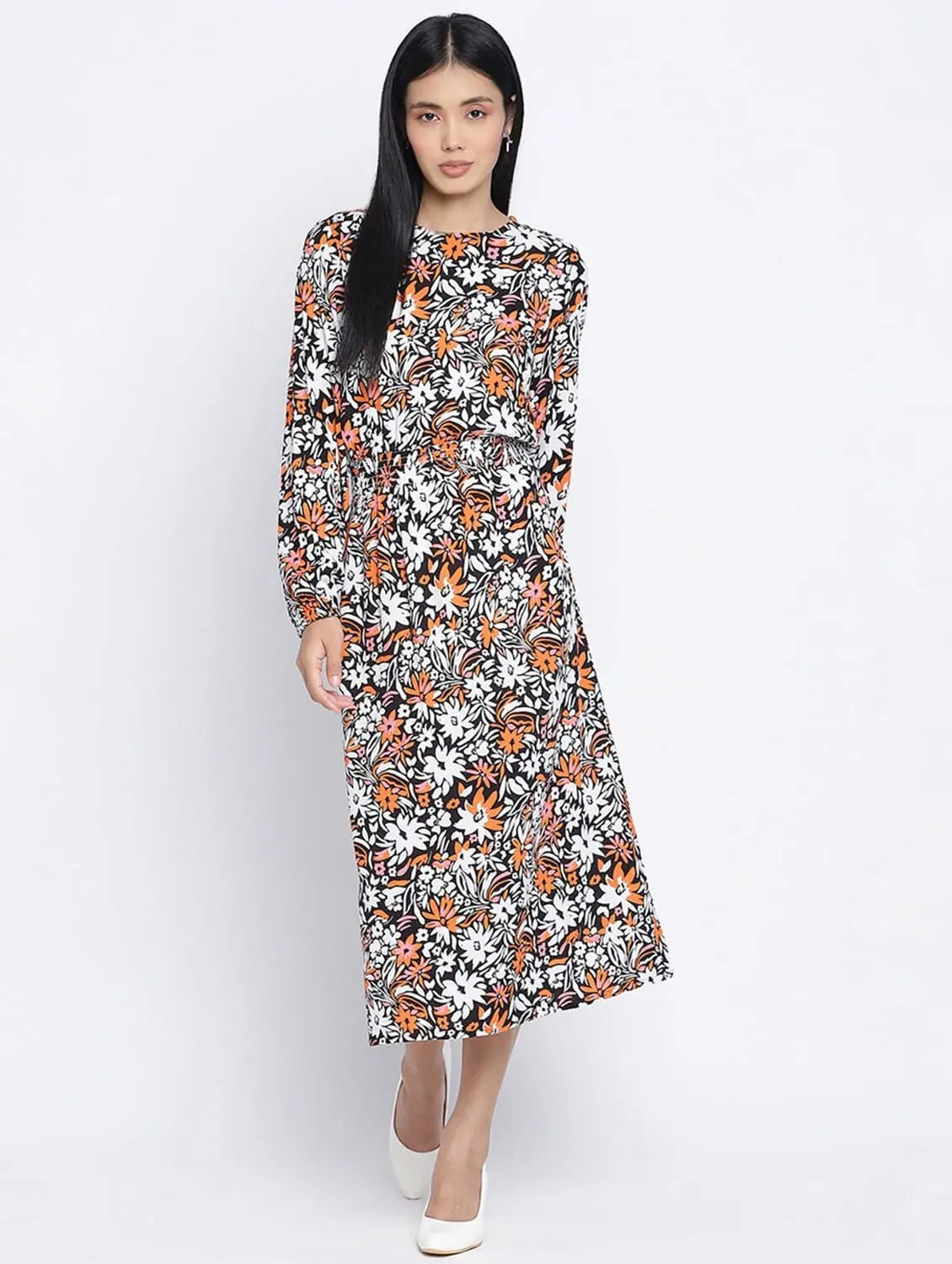 Casual Style for Busy Women Bombshell Floral Print Casual Women Dress