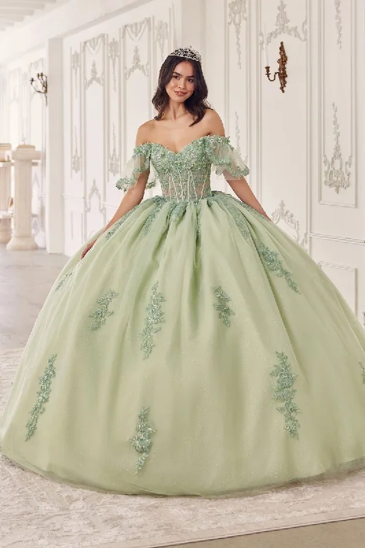 Casual Fashion Trends for Women Cinderella Divine 15725 Long Quinceanera Ball Gown