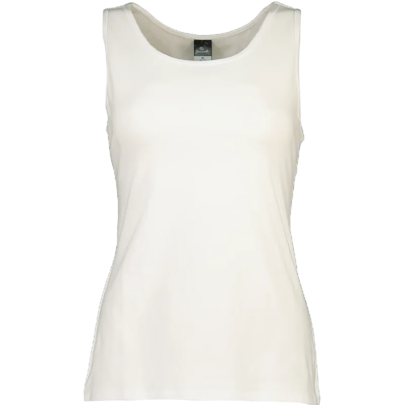 Classic Women's Apparel Plain White Vest