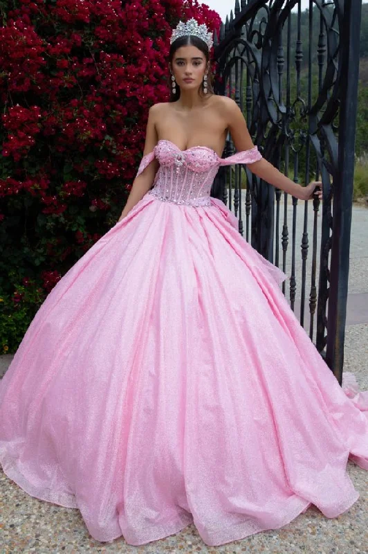 Women's Functional Outfit For Outdoor Activities Long Ball Gown Overskirt Quinceanera Dress