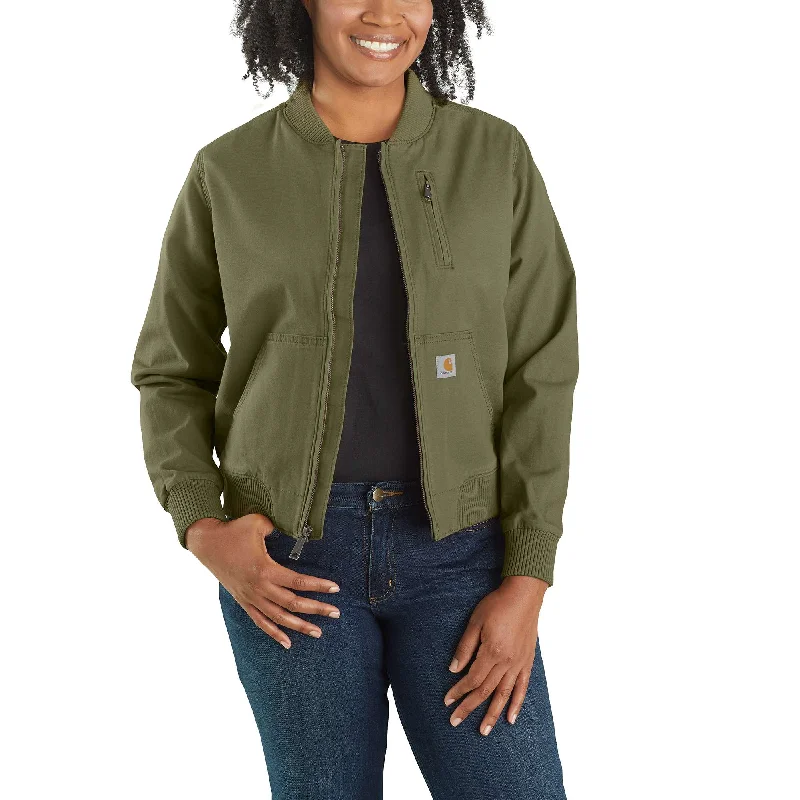 Affordable Women's Clothing Sale Online Rugged Flex® Relaxed Fit Canvas Jacket