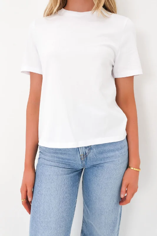 Women's Online Boutique Go To Tee White