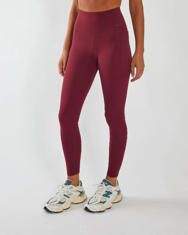 Trendy Casual Outfits Odessa Ultra Hr Pant Cranberry Red