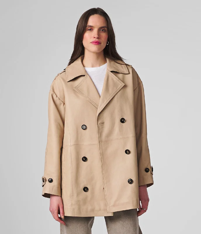 Chic Women's Clothing for Date Nights Dixie Short Trench Coat