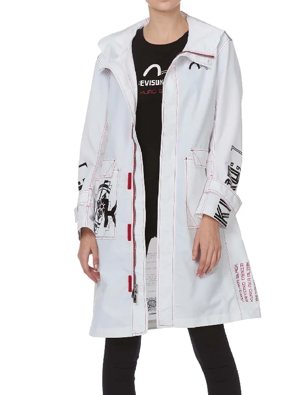 Chic Women's Outfit Ideas Space Lab Coat