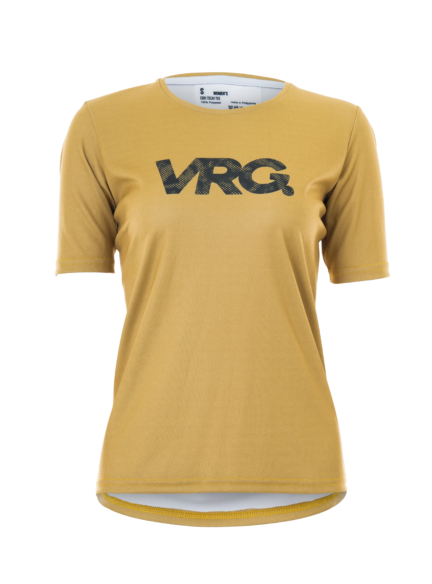 Women's Holiday Clothes 1201 VRG TECH TEE GOLD - WOMEN