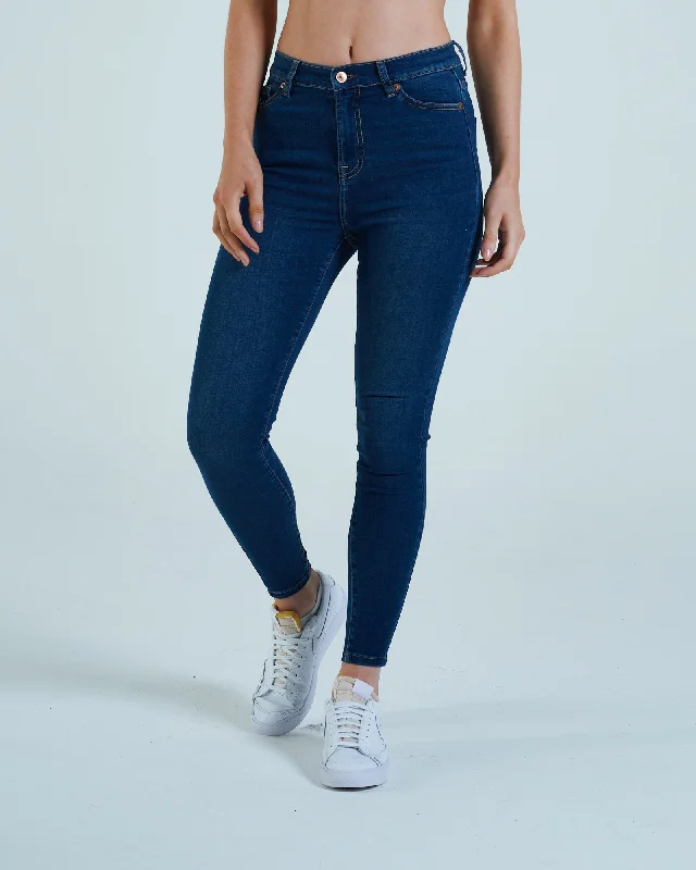 Online Impressions Boutique Jessica Hr Skinny Medium Blue Wash