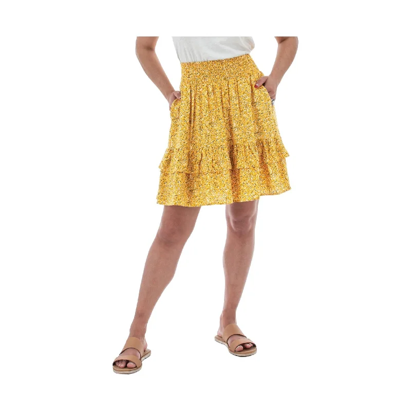 Women's Tops And Clothing Aventura Women's Dell Skirt - Golden Cream - ONLINE STORE CREDIT/EXCHANGE ONLY