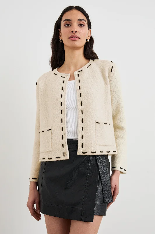 Discount Price JULIETTE CARDIGAN - IVORY