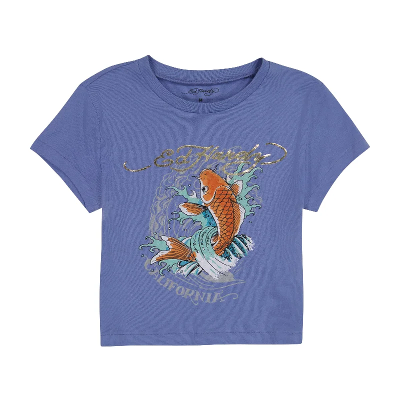 Women's Clothes For The Office Cali Koi Baby Tee