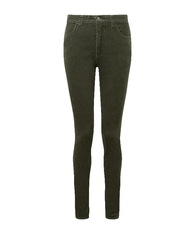 Elegant Clothing For Women Clover Cord Jeans - Forest