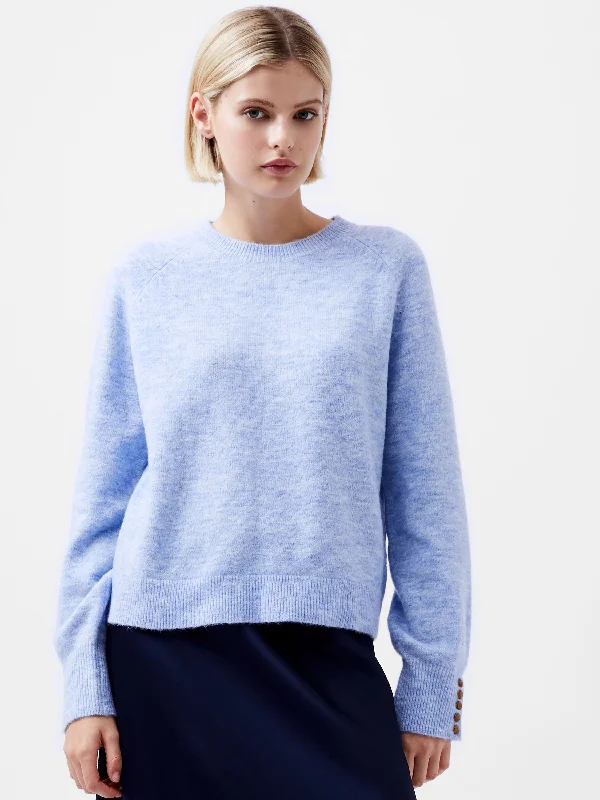 Clothing Sales Morena Crewneck Button Cuff Sweater