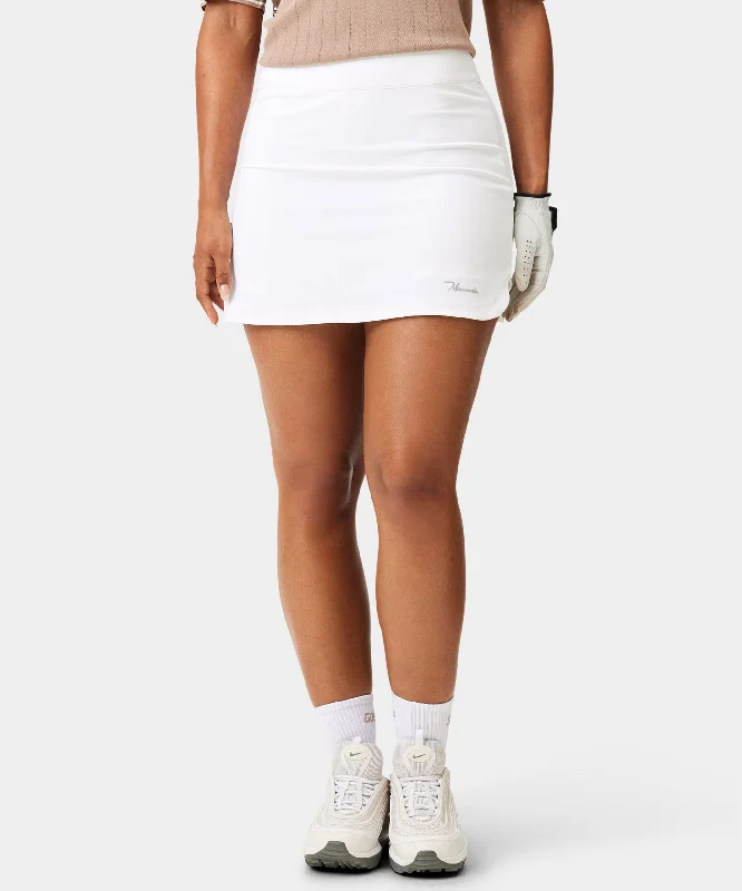 Women's Clothing for All Occasions Kaya White Flex Skort