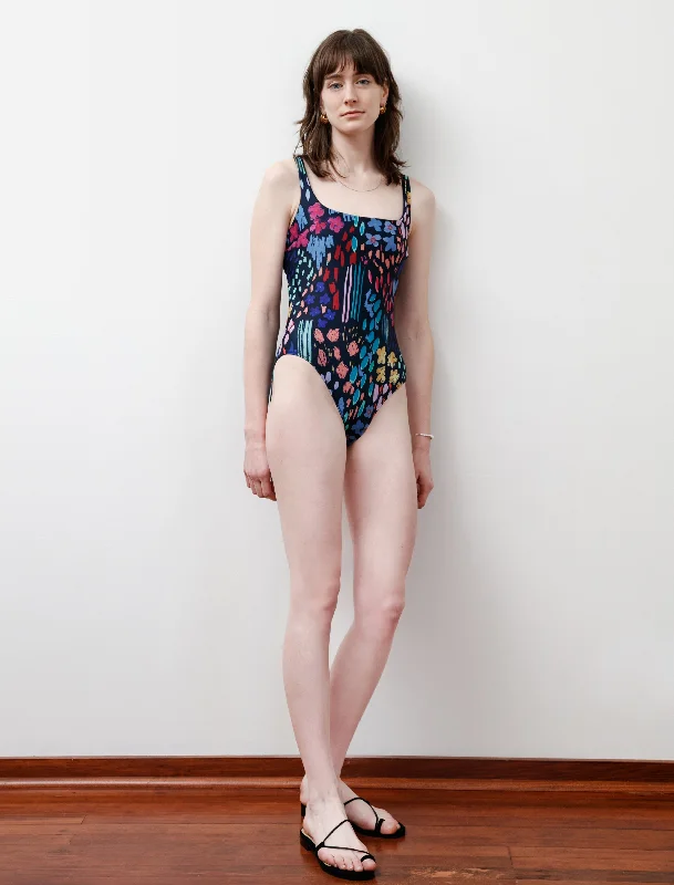 Online Boutique Clothing Usha One Piece Midnight Floral