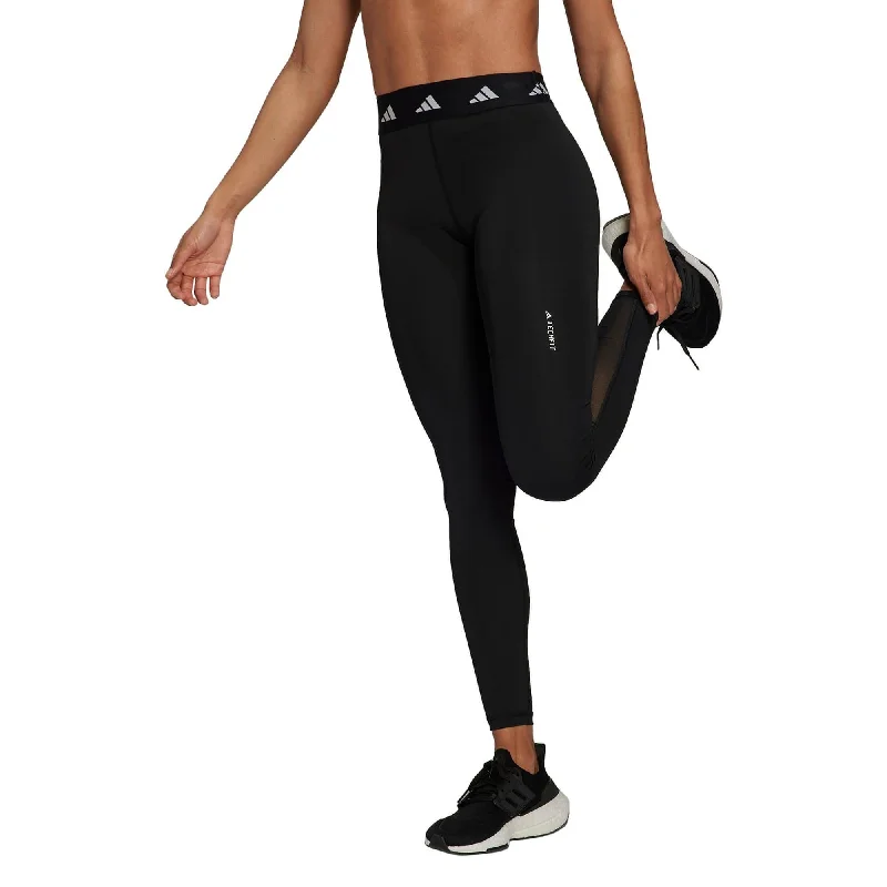 Clothing Woman adidas Tech Fit Womens Long Training Tights - Black