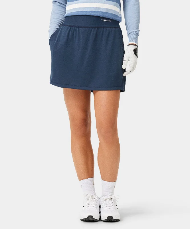 Charming Everyday Clothing For Women Dark Blue Crossover Skort