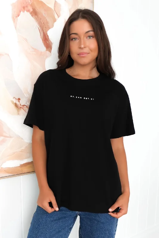 Winter Wardrobe Clearance Staple BZ Tee Black