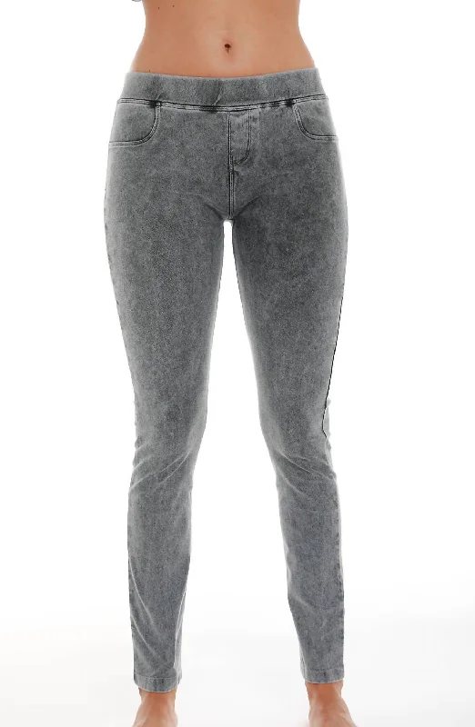 Clothing Sale Low Rise Jegging In Charcoal