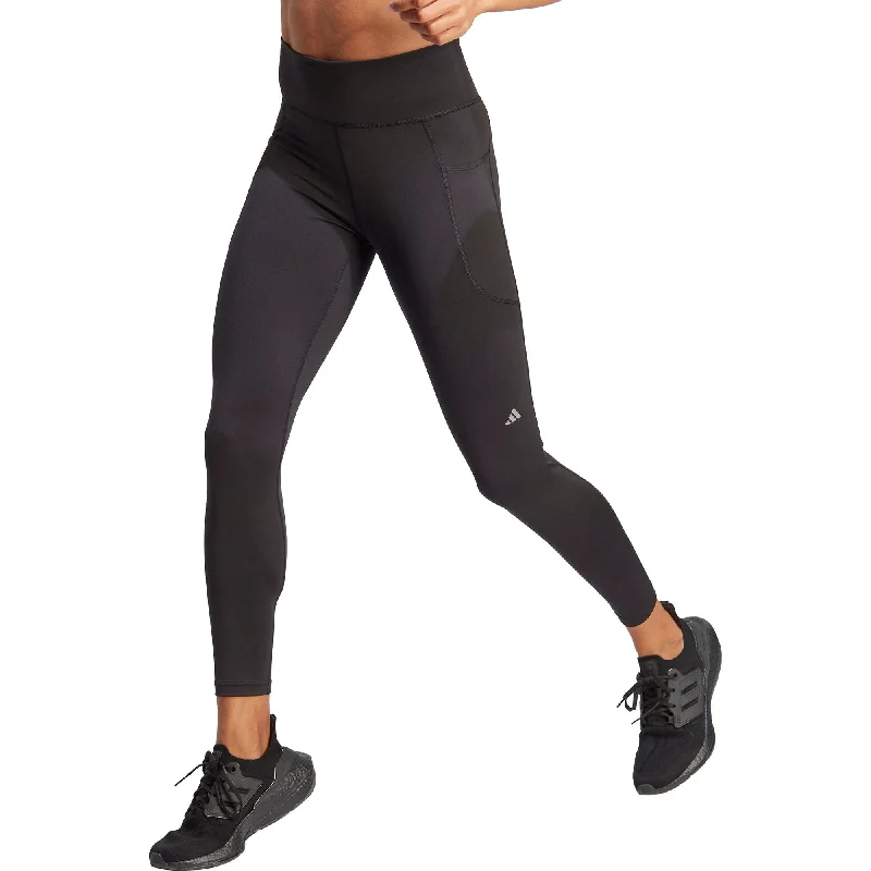 Women's Layered Outfit adidas DailyRun Womens 7/8 Running Tights - Black