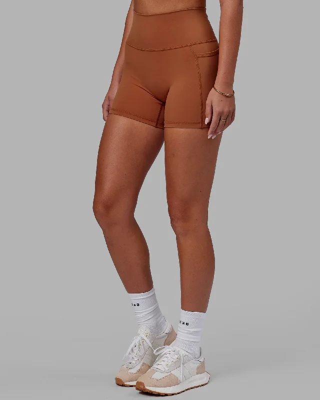 Women Apparel Fusion X-Shorts with Pockets - Hazel