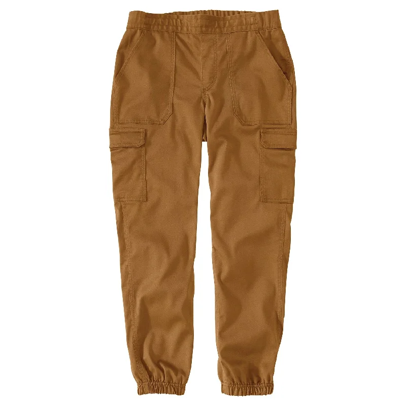 Women's Clothes For Outdoor Events Carhartt Women's TENCEL Relaxed Fit Twill Cargo Jogger Pant