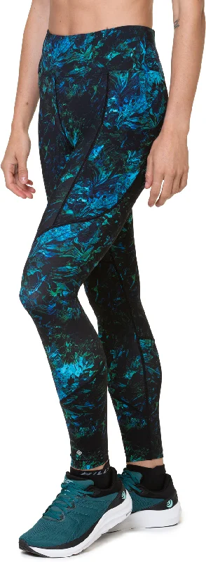 High-Quality Women's Fashion Dresses Ronhill Tech Womens Long Running Tights - Blue