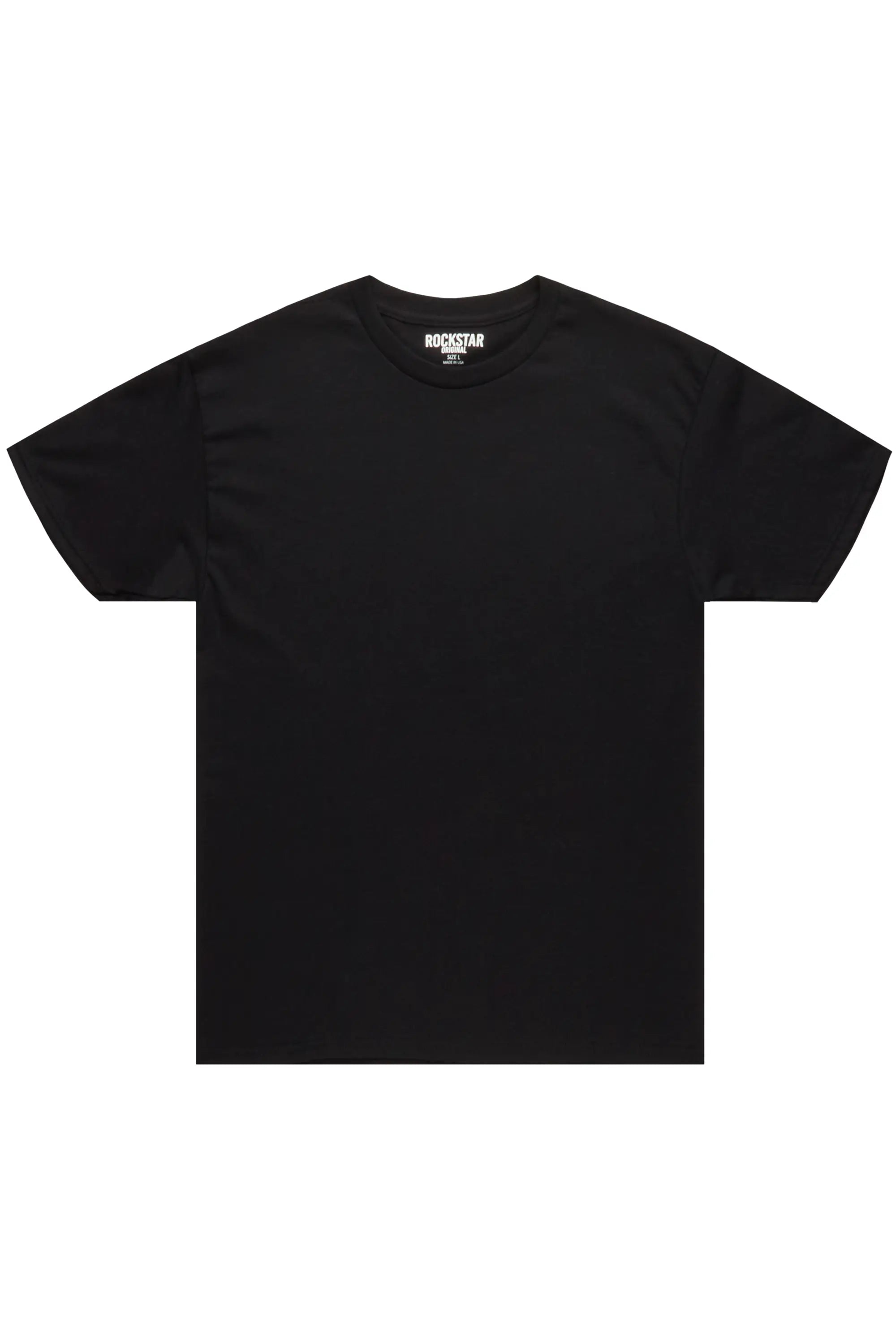 Online Clothing Stores Womens Black Basic Tee