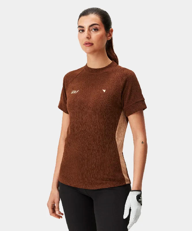 Comfortable Women's Clothes Hope Brown Tech Tee