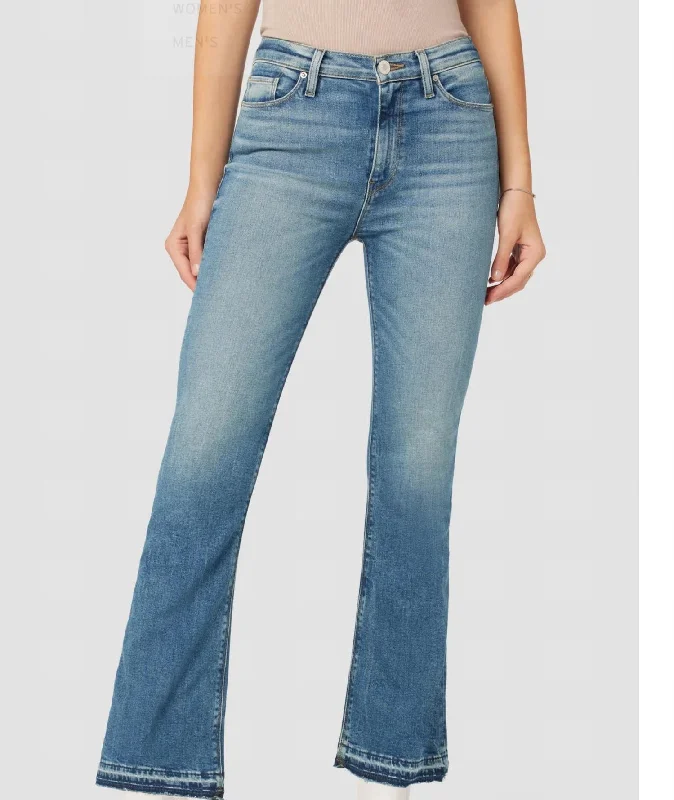 End Of Season Sale Clothing Barbara High Rise Bootcut Crop In Horizon