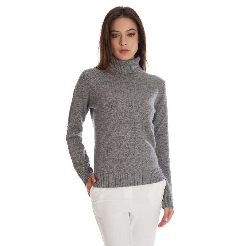 Women's Clothing Sets GREY TURTLENECK