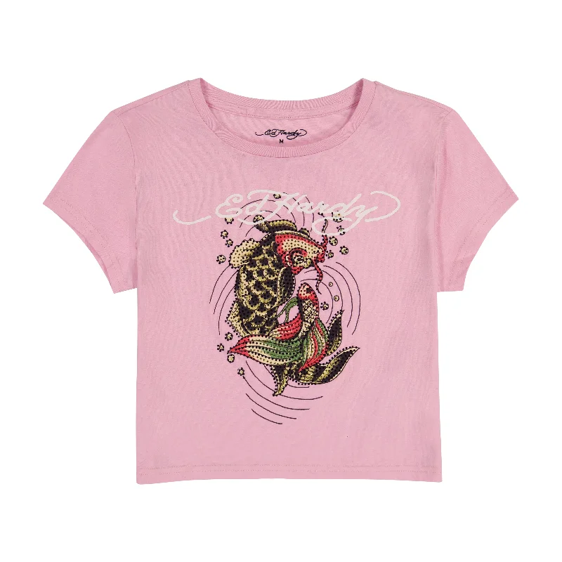 Women's Clothing Sets Bubblegum Koi Fish Tee