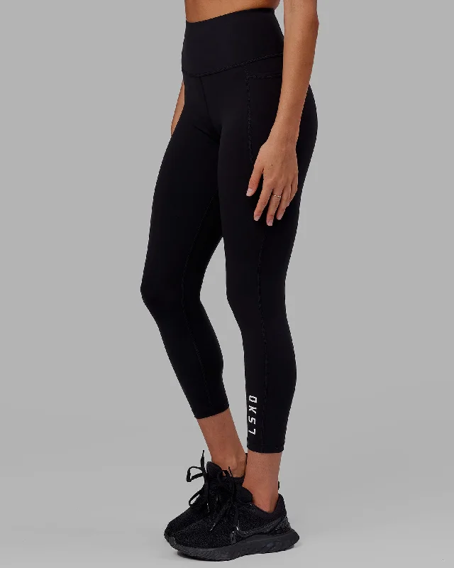 Trendy Outfits For Ladies Flux 7/8 Length Leggings - Black