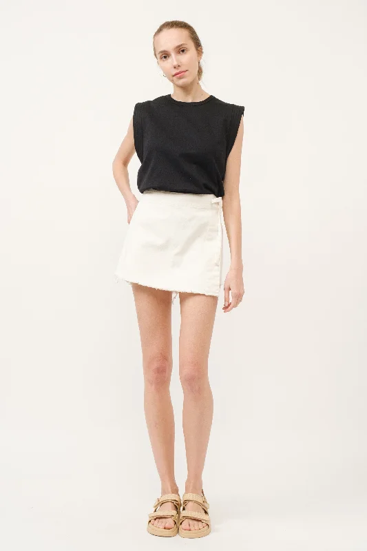 Stylish Loungewear for Women Off White Skort