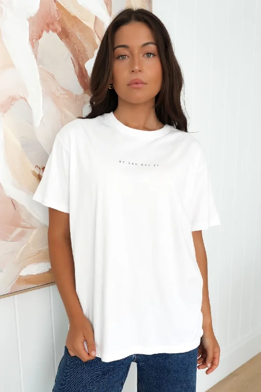 Holiday Special Offers Staple BZ Tee White