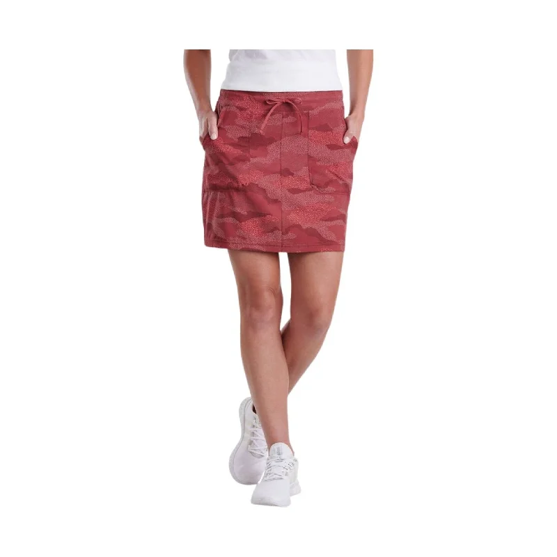 Stylish Outerwear Clothing For Women Kuhl Women's Vantage Skort - Dahlia Print FINAL SALE