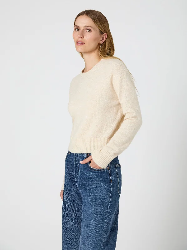 Clothing For Women Kesia Crew Neck Cropped Sweater