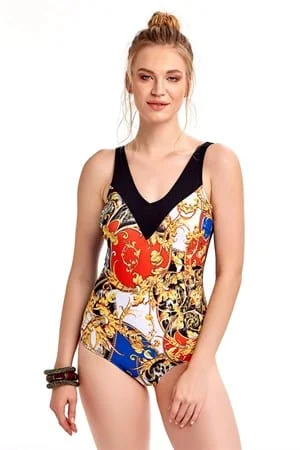 Women's Work Outfit Women Swimwear - One-Piece [4]