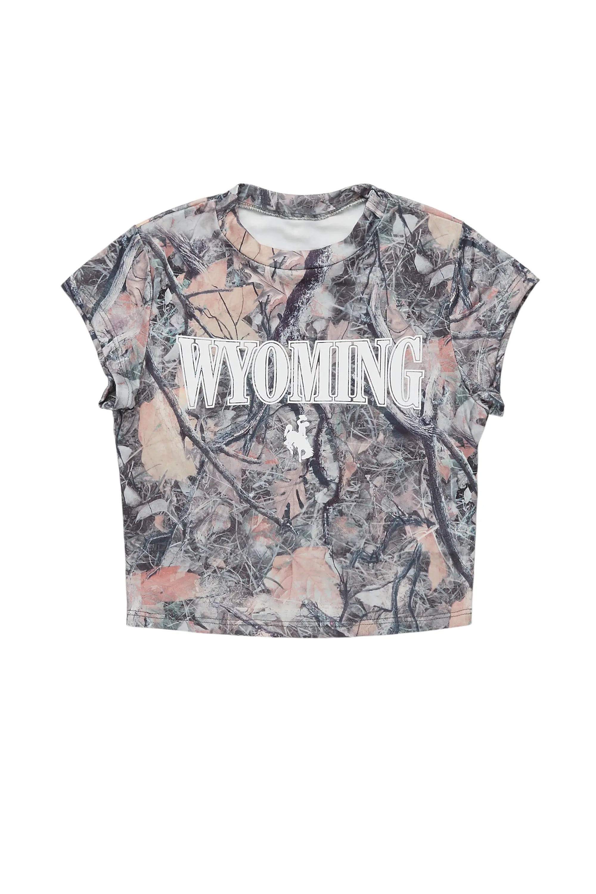 Flash Discount Dyneshia Tree Camo Crop T-Shirt